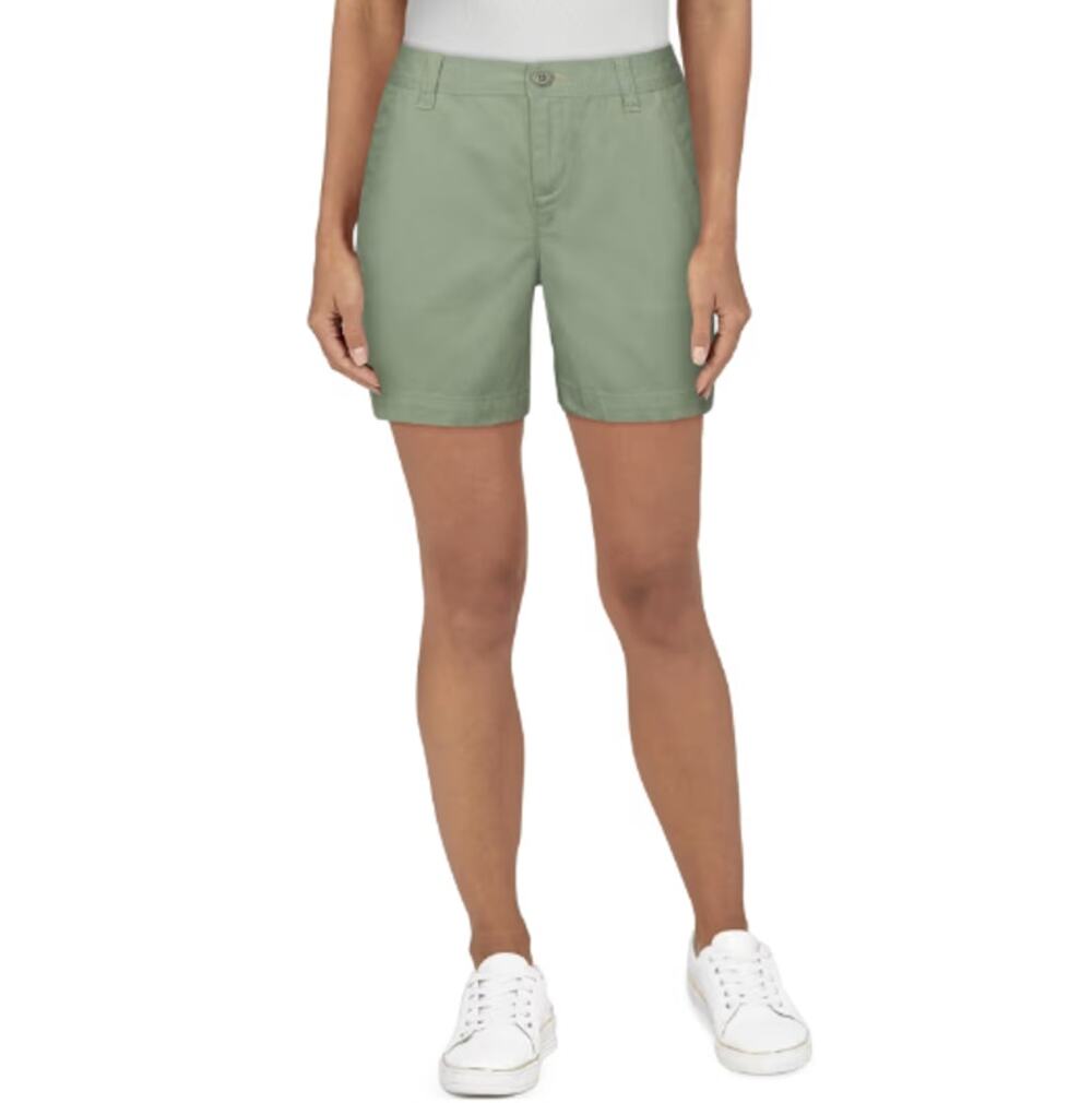New Natural Reflections Women's Spring Valley Shorts Plus Size 18W
